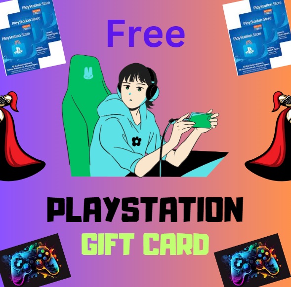 100% New PlayStation Gift Card- New Method